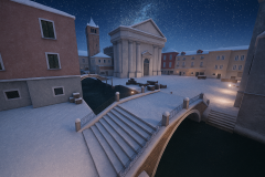 Snow in venice?