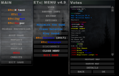 Trickjump ETJump Server Menu
