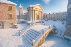 Snow in venice?